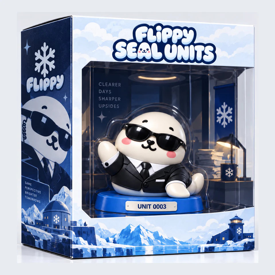 Flippy Seal Units 0003 Secret Agent collectible figure